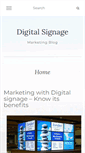 Mobile Screenshot of digital-signage.info